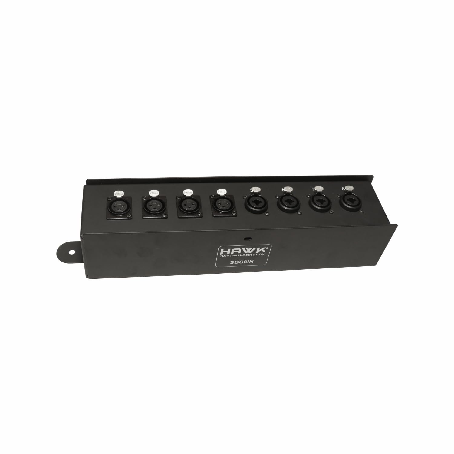 Hawk SBC8IN Heavy Duty Stage Box for Snake Cable with 8 input